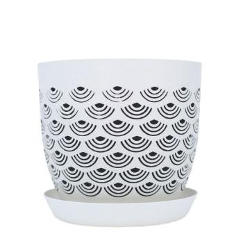 Breathe Pearly White Aeration Planter