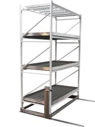 Mobile Vertical Growing Racks