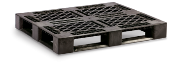 Black Plastic Pallets w Grommets