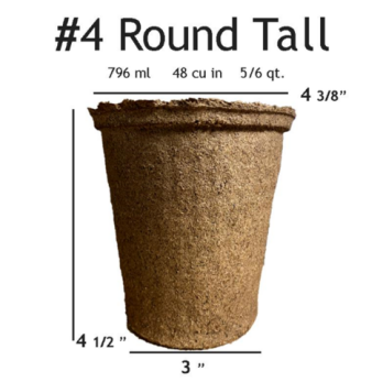 CowPot #4 Round Tall