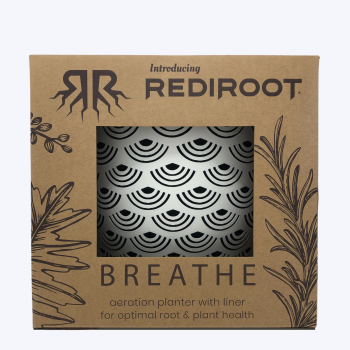 Breathe Pearly White Aeration Planter Retail